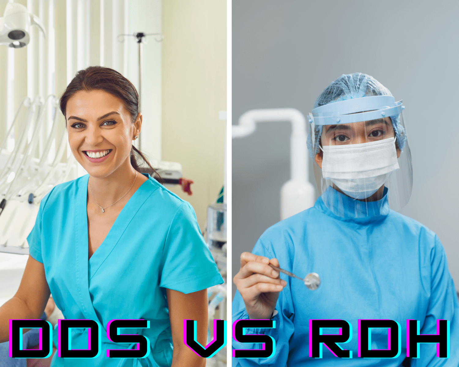 The Differences Between A Dentist And A Dental Hygienist Dental   Dds Vs Rdh 